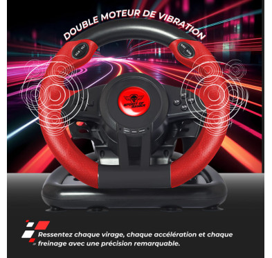 Volant et Pédale de course Spirit of Gamer - Race Wheel Pro 1