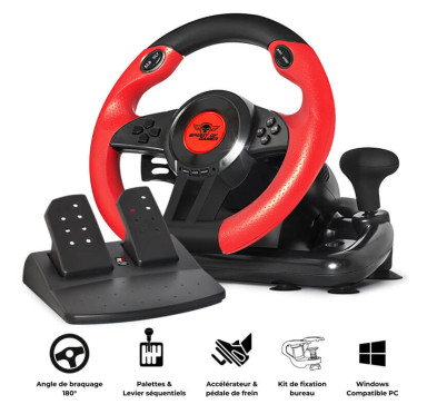 Volant et Pédale de course Spirit of Gamer - Race Wheel Pro 1