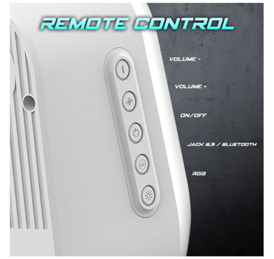 Haut parleur sans fil - Spirit of Gamer Fanatic 500 (Blanc)
