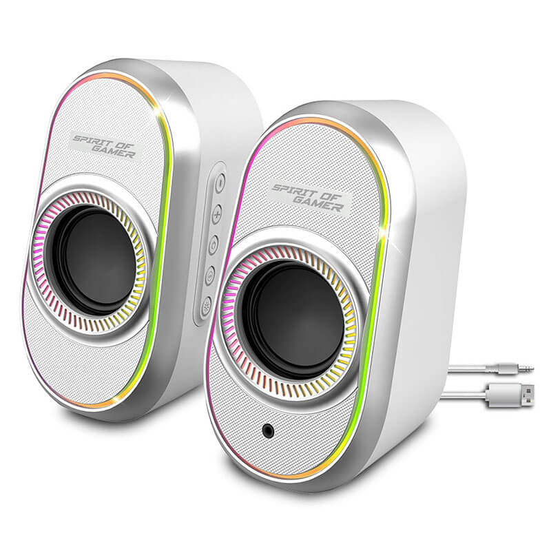 Haut parleur sans fil - Spirit of Gamer Fanatic 500 (Blanc)