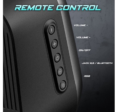 Haut parleur sans fil Spirit of Gamer Fanatic 500 - Noir