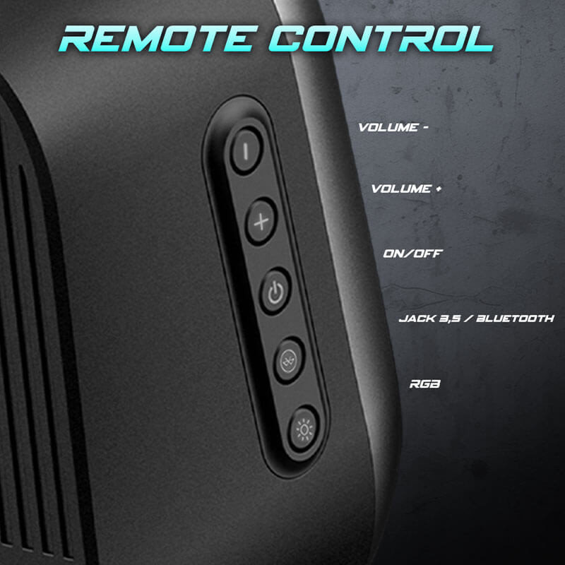 Haut parleur sans fil Spirit of Gamer Fanatic 500 - Noir