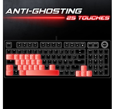 Clavier mécanique spirit of gamer Xpert-K350 - Black