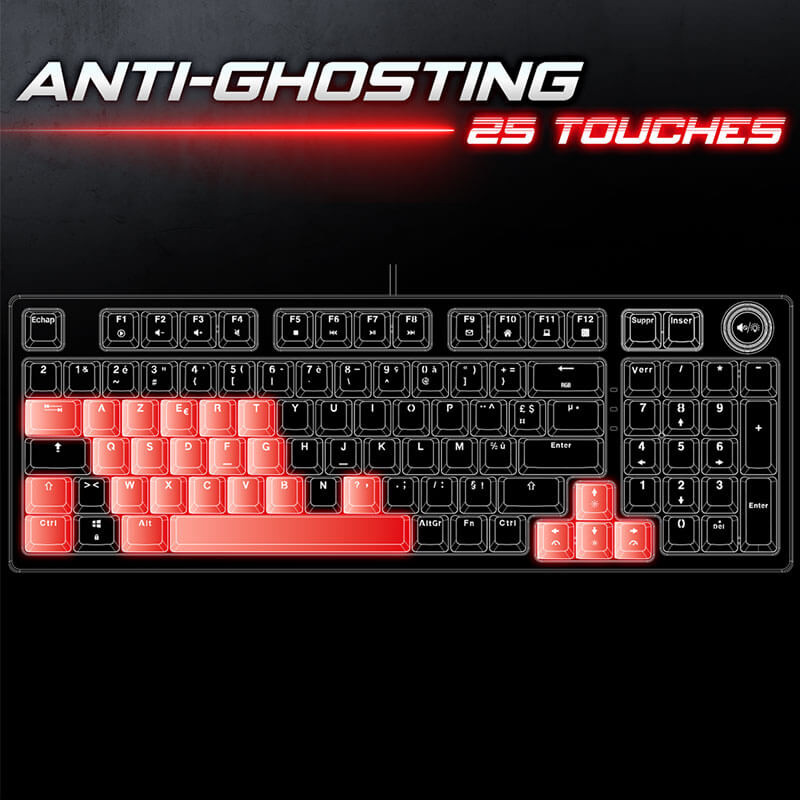 Clavier mécanique spirit of gamer Xpert-K350 - Black Clavier mécanique spirit of gamer Xpert-K350 - Black