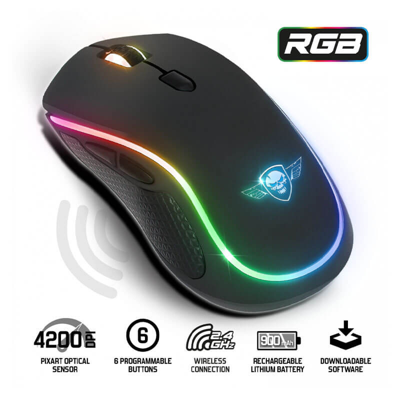 Souris Gamer sans fil Spirit of Gamer PRO-M9 (4200 dpi) Souris Gamer sans fil Spirit of Gamer PRO-M9 (4200 dpi)