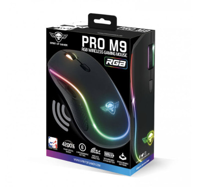Souris Gamer sans fil Spirit of Gamer PRO-M9 (4200 dpi)