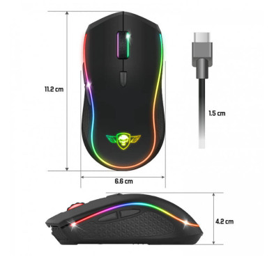 Souris Gamer sans fil Spirit of Gamer PRO-M9 (4200 dpi)