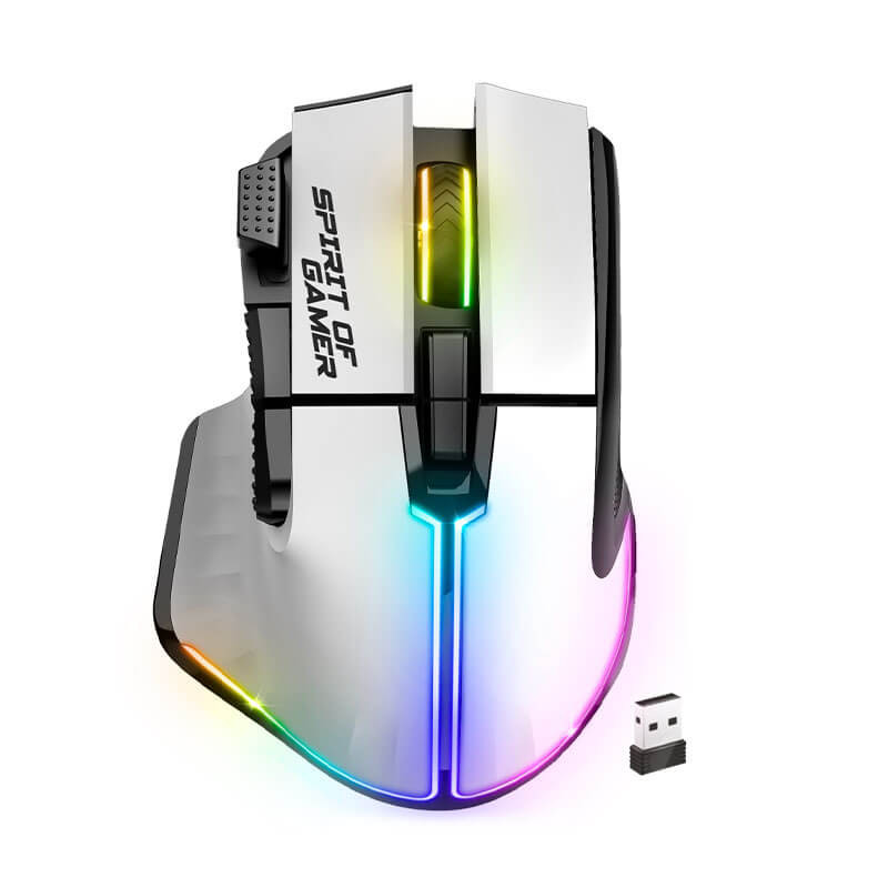 Souris Gamer sans fil Spirit of Gamer PRO M5 ARTIC (8000 dpi) Souris Gamer sans fil Spirit of Gamer PRO M5 ARTIC (8000 dpi)