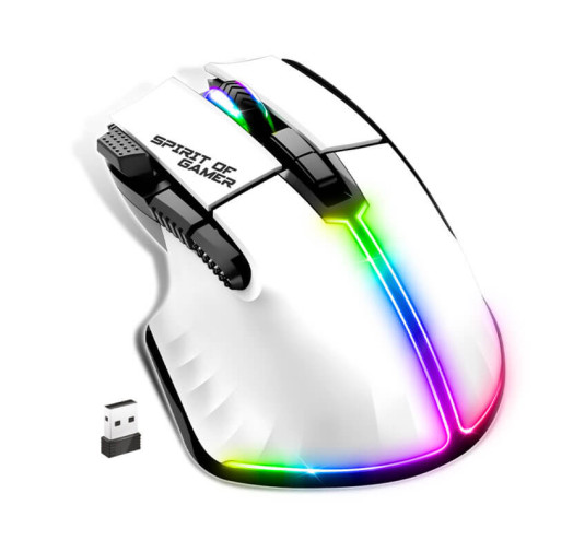 Souris Gamer sans fil Spirit of Gamer PRO M5 ARTIC (8000 dpi)
