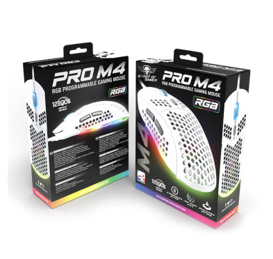 Souris Gamer Spirit of Gamer PRO-M4 White (12800 dpi)