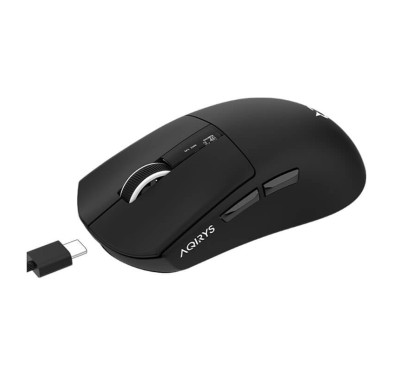 Souris Gamer Aqirys Zephyr, Dual Wireless, 26 000 DPI (Noir)