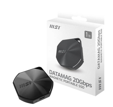 Disque Dur Externe SSD MSI DATAMAG Magnetic Portable (1To)
