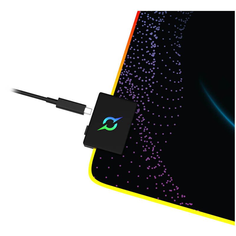 Tapis de Souris Gamer AQIRYS ECLIPSE Mini RGB Tapis de Souris Gamer AQIRYS ECLIPSE Mini RGB