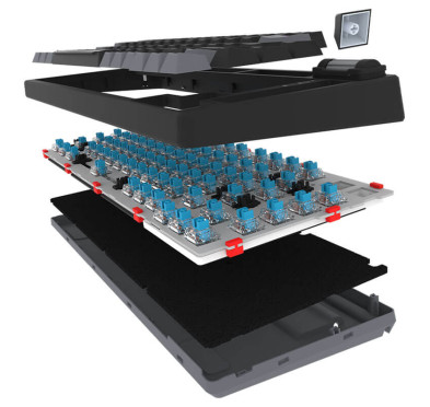 Clavier Mécanique AQIRYS ADARA MINI LE, 100% Anti-ghosting