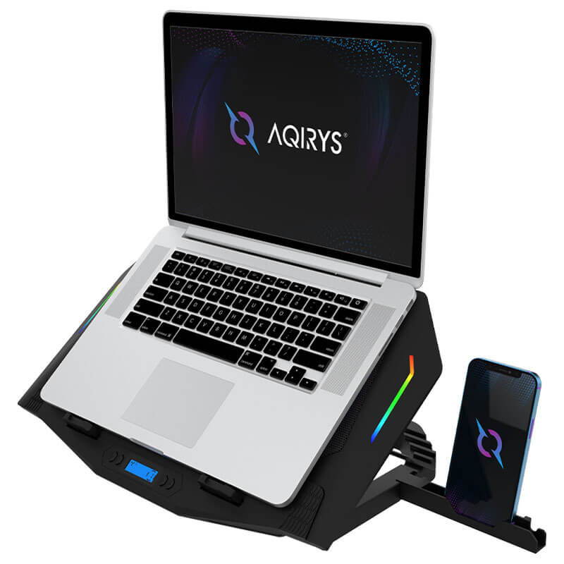 Refroidisseur pour pc portable de 17" - Aqirys Pluto