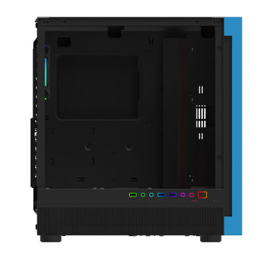 Boitier Gamer Moyen tour Aqirys sargas - ARGB - 4 Fans - Noir