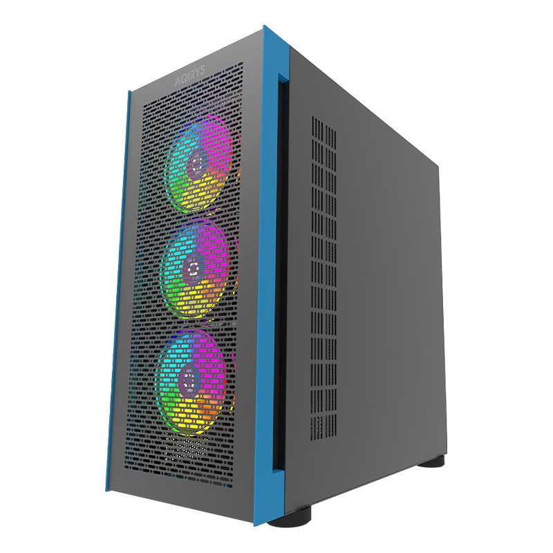 Boitier Gamer Moyen tour Aqirys sargas - ARGB - 4 Fans - Noir Boitier Gamer Moyen tour Aqirys sargas - ARGB - 4 Fans - Noir