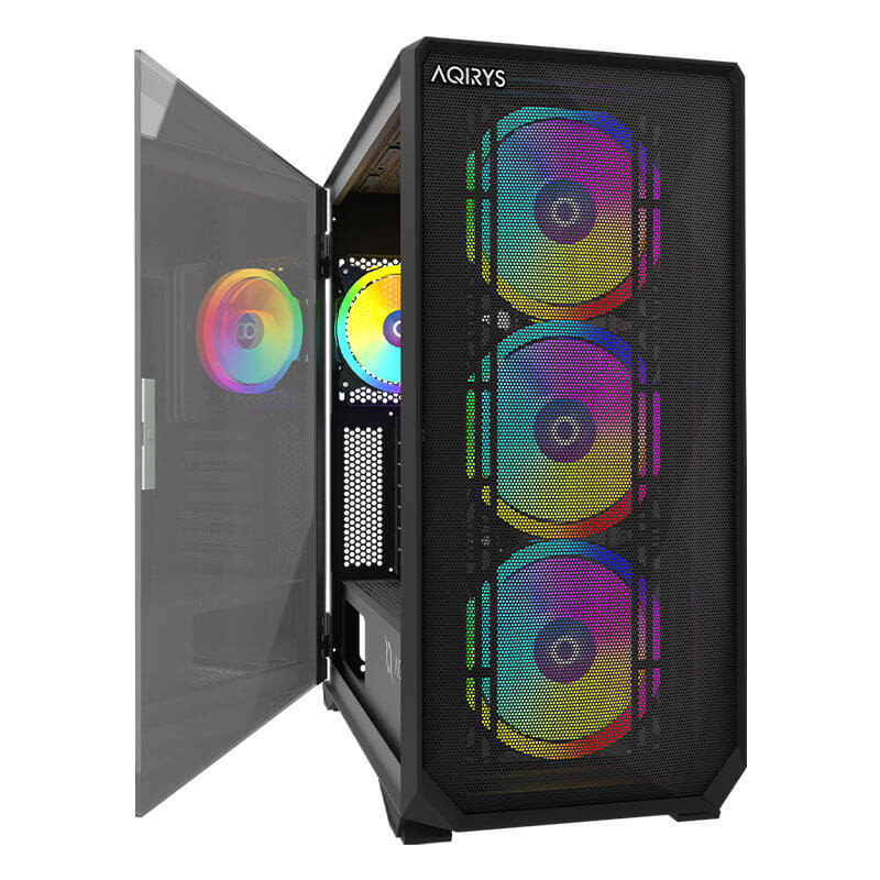 Boitier Gamer Moyen tour Aqirys Arcturus Pro 2.0 - EATX - 4 Fans - ARGB Boitier Gamer Moyen tour Aqirys Arcturus Pro 2.0 - EATX - 4 Fans - ARGB
