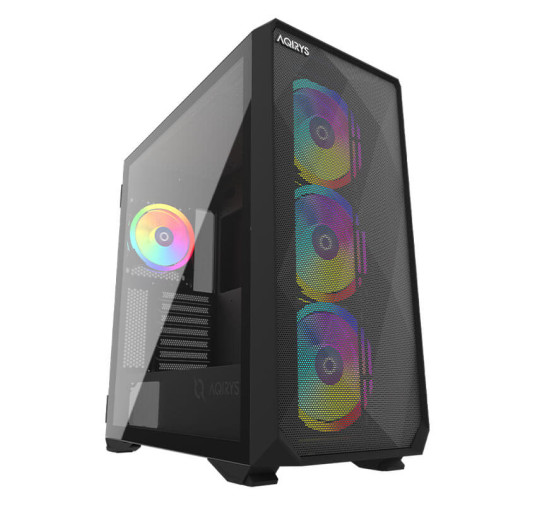 Boitier Gamer Moyen tour Aqirys Arcturus Pro 2.0 - EATX - 4 Fans - ARGB
