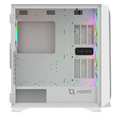 Boitier Gamer Moyen tour Aqirys Arcturus Pro White - EATX - 4 Fans - ARGB