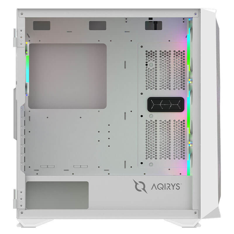 Boitier Gamer Moyen tour Aqirys Arcturus Pro White - EATX - 4 Fans - ARGB