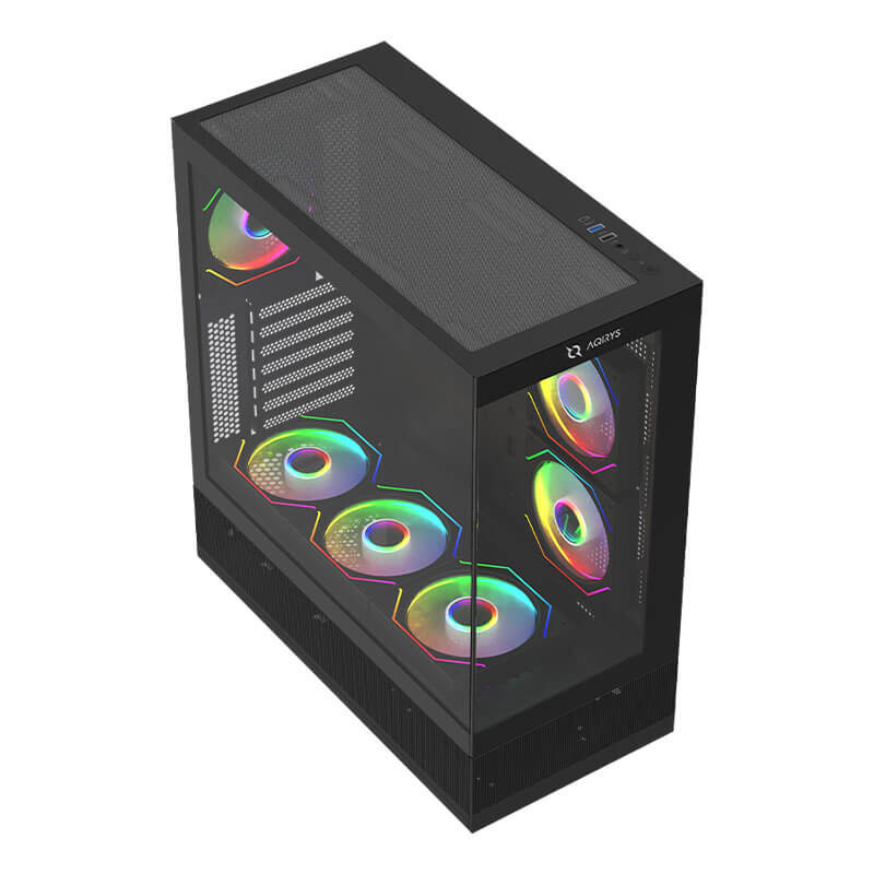 Boitier Gamer Moyen tour Aqirys ANTLIA - ATX - 6 Fans - ARGB