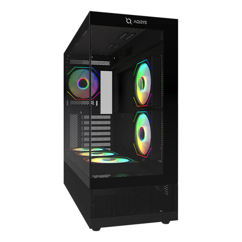 Boitier Gamer Moyen tour Aqirys ANTLIA - ATX - 6 Fans - ARGB