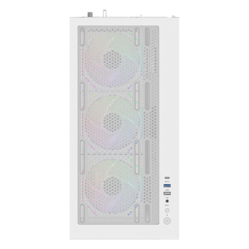 Boitier Gamer Moyen tour Aqirys ANTLIA - ATX - 6 Fans - ARGB White