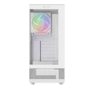 Boitier Gamer Moyen tour Aqirys ANTLIA - ATX - 6 Fans - ARGB White