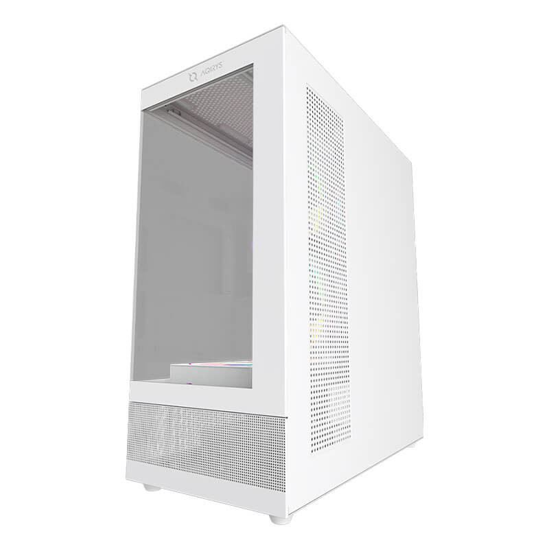 Boitier Gamer Moyen tour Aqirys ANTLIA - ATX - 6 Fans - ARGB White