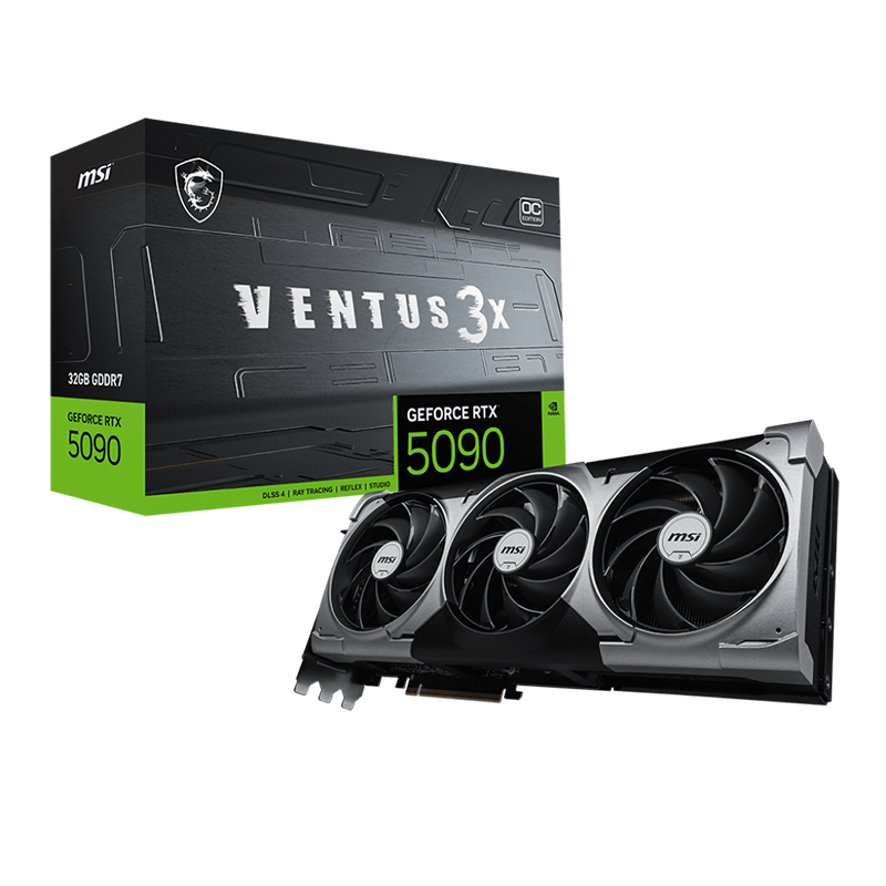 Carte graphique msi GeForce RTX™ 5090 32G VENTUS 3X OC
