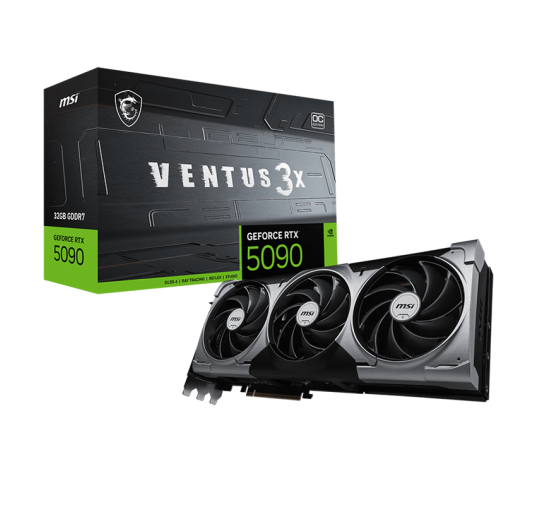 Carte graphique msi GeForce RTX™ 5090 32G VENTUS 3X OC