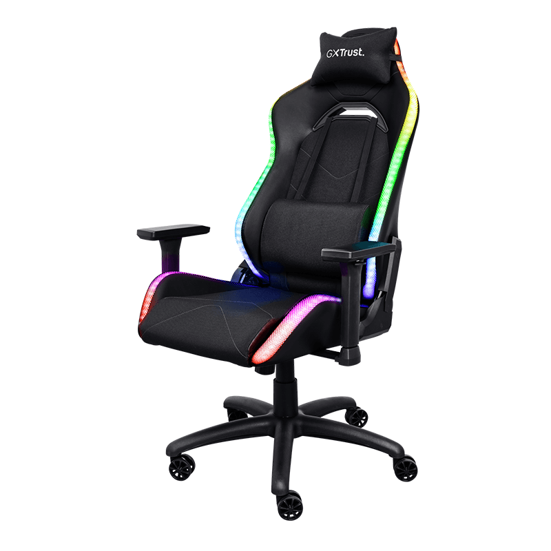 Chaise Gamer TRUST GXT 719 RUYA  - Noir RGB