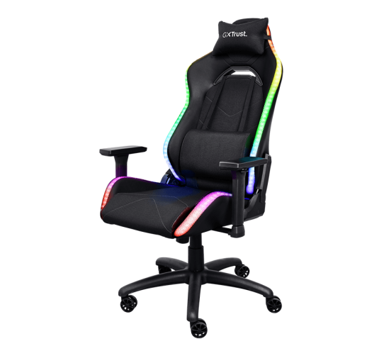 Chaise Gamer TRUST GXT 719 RUYA  - Noir RGB