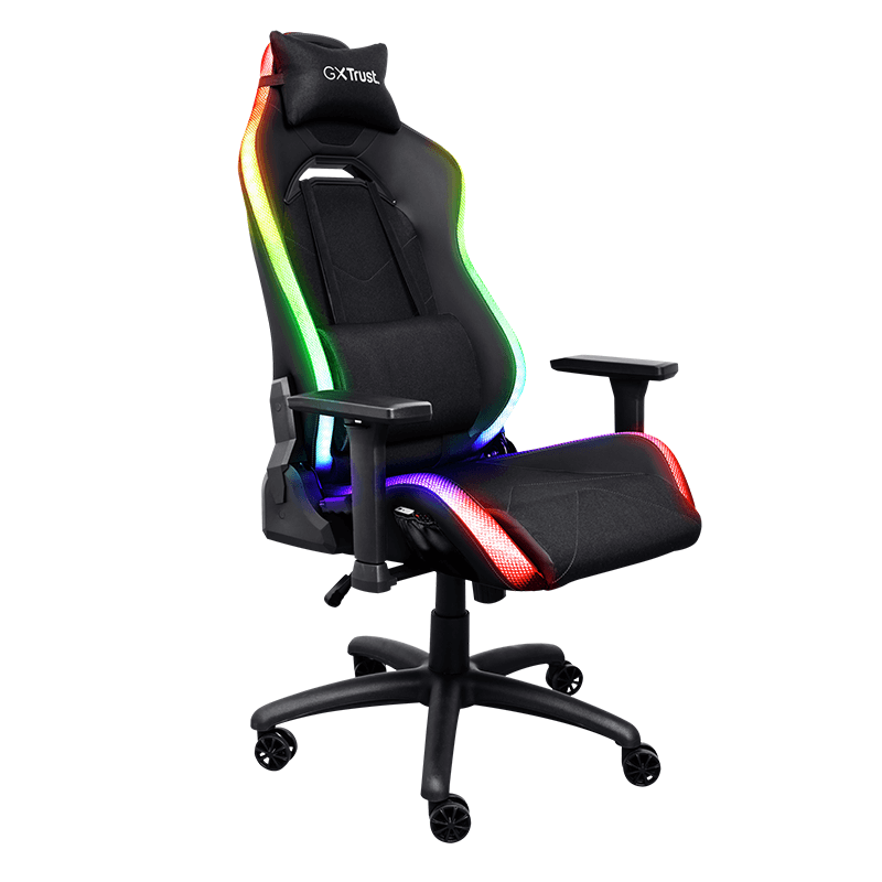 Chaise Gamer TRUST GXT 719 RUYA  - Noir RGB