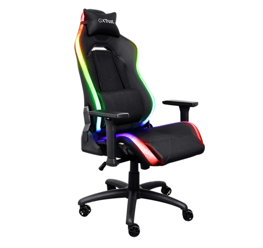 Chaise Gamer TRUST GXT 719 RUYA  - Noir RGB
