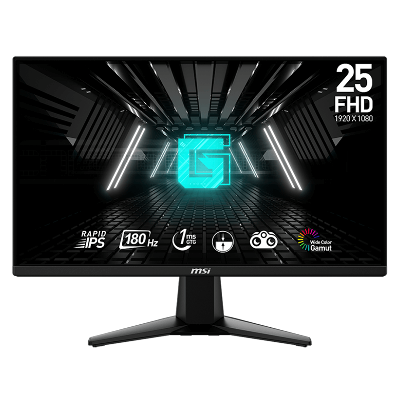 Ecran Gaming MSI G255F - 24,5" FHD -180Hz 1ms