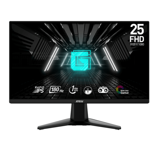 Ecran Gaming MSI G255F - 24,5" FHD -180Hz 1ms