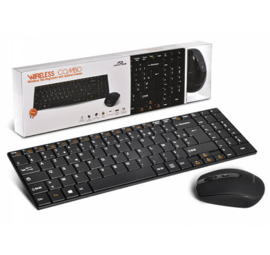 Pack Clavier & souris Sans Fil - Advance SLIM COMPACT -