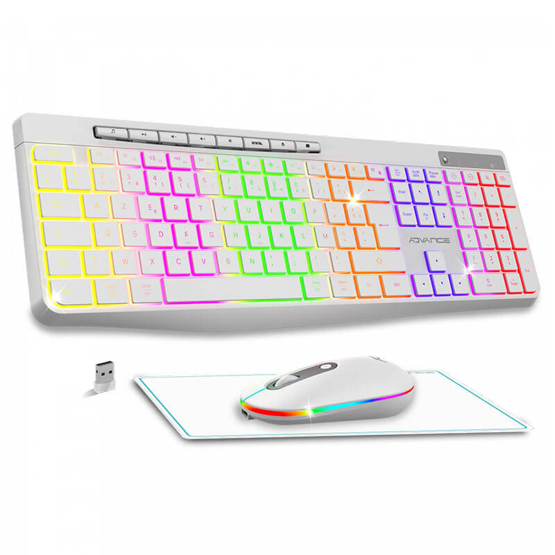 Pack Clavier & souris Sans Fil - Advance R-TYPE PLUS Pack Clavier & souris Sans Fil - Advance R-TYPE PLUS
