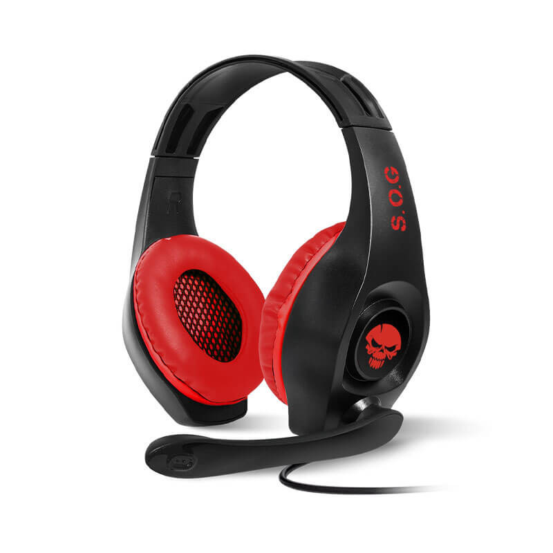 Casque Gamer Spirit of Gamer PRO-NH5 Switch - Noir & rouge Casque Gamer Spirit of Gamer PRO-NH5 Switch - Noir & rouge