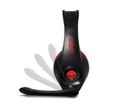 Casque Gamer Spirit of Gamer PRO-NH5 Switch - Noir & rouge