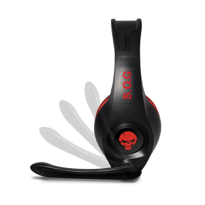 Casque Gamer Spirit of Gamer PRO-NH5 Switch - Noir & rouge Casque Gamer Spirit of Gamer PRO-NH5 Switch - Noir & rouge