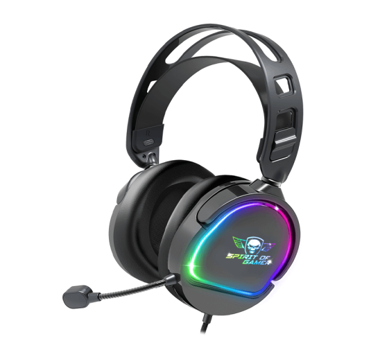 Casque micro Gamer Spirit of Gamer PRO-H6 DARK- RGB