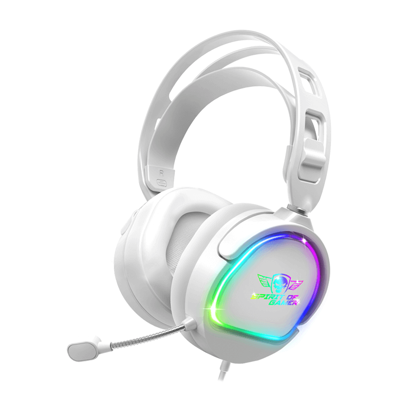 Casque Gamer Spirit of Gamer PRO-H6 ARTIC RGB - White
