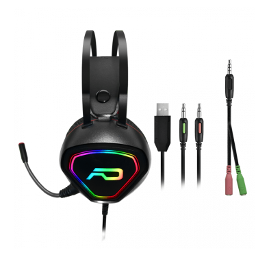 Casque Gamer Filaire - Advance GTA 230 RGB - Black