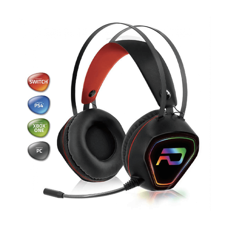 Casque Gamer Filaire - Advance GTA 230 RGB - Black