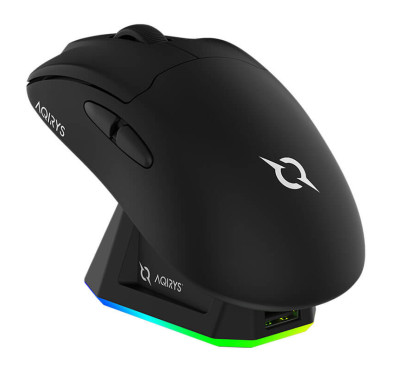 Souris Gamer sans fil, Aqirys M32, 5 boutons, 12000 DPI
