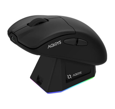 Souris Gamer sans fil, Aqirys M32, 5 boutons, 12000 DPI