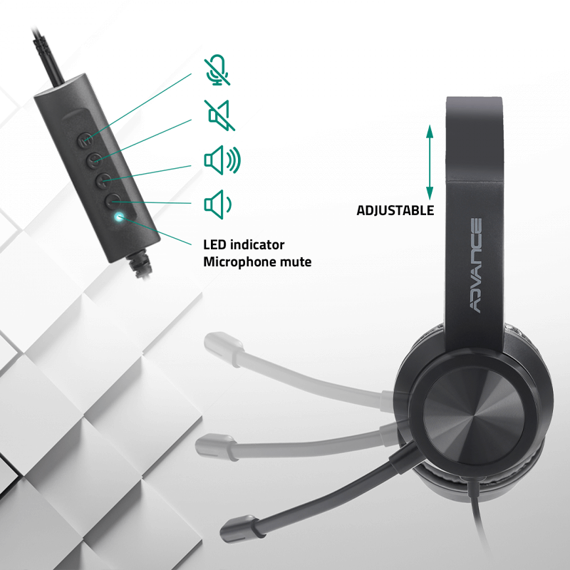 Casque micro Filaire 3en1 - Advance SMARTPHONICS 750 Casque micro Filaire 3en1 - Advance SMARTPHONICS 750